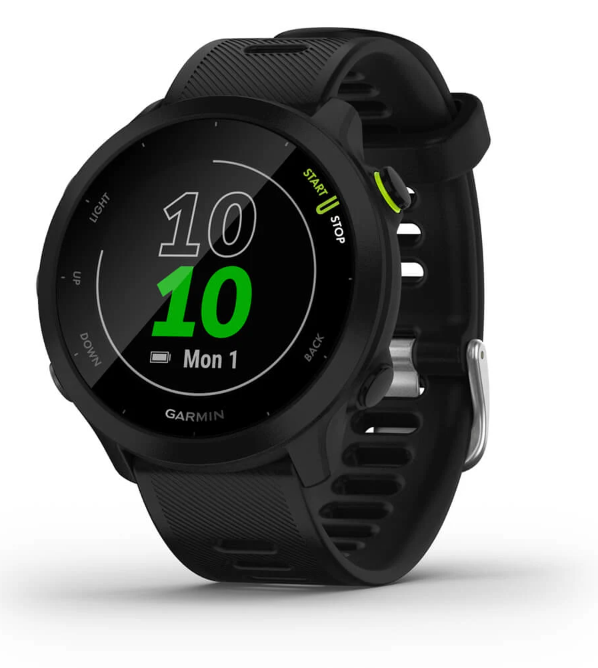 GAR 010-02562: Garmin Forerunner 55 -  3 colours available now - gar 010 02562 00 black only.png