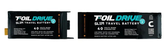 FD 189: Foil Drive MAX SLIM Travel Battery - fd 189 slim travel battery.jpg