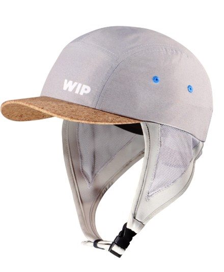 WIP WIPSURFCAP: WIP Surf Cap Bump Shell - wipsurfcap grey 2025 .jpg