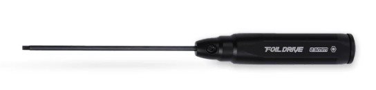 FD 257: Foil Drive Titanium-Plated 2.5mm Hex Drive (Black) - fd 257 2.5mm hex driver.jpg