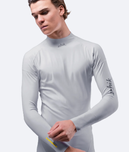 Buy ZHIK Mens Eco Spandex UPF50+ Long Sleeve Rash Guard in NZ. 
