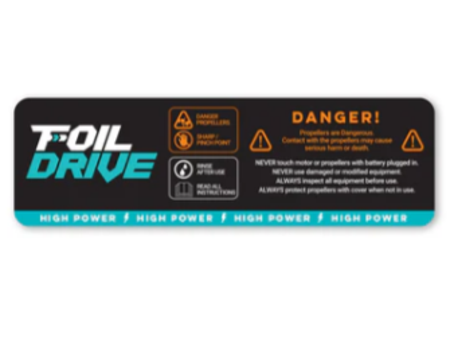 FD High Power Motor Protection Sticker