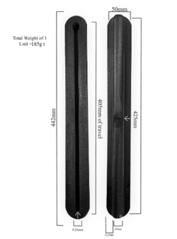 Chinook 16" Foil Track