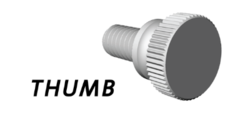 WASZP 1/4'-20 Plastk Bolt Bung with Washer - BOI1-4x10P 